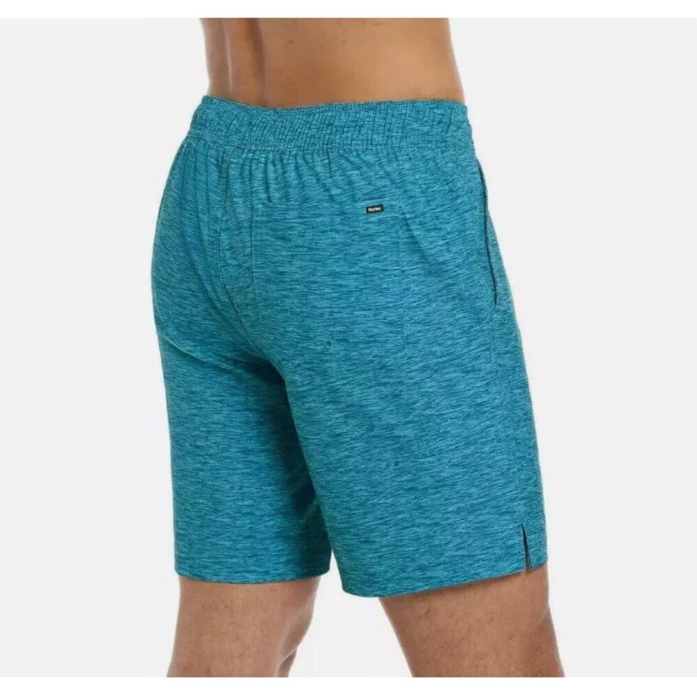 Men's Hurley Regular Fit Stretch Swim Short 7.5" Inseam Size M Green - Picture 2 of 4